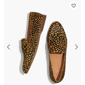 The Alex Loafer in Dotted Calf Hair Madewell